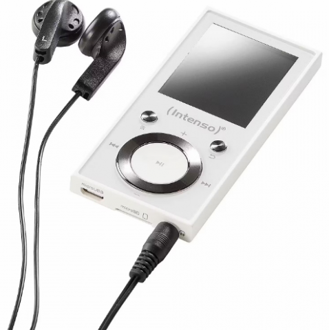 MP3 grotuvas 16GB baltas Intenso
